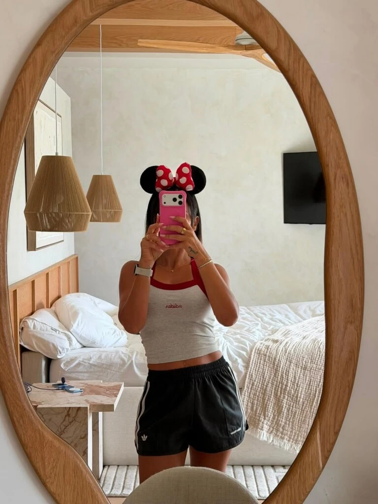 Antonela Roccuzzo y su escapada a Disney.