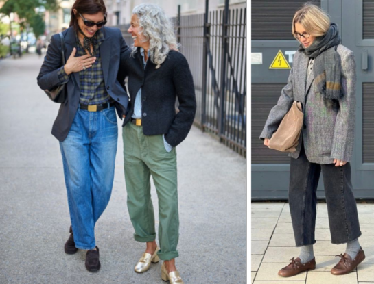 Guía de estilo: 7 looks con mocasines y medias para usar todos los días este otoño invierno