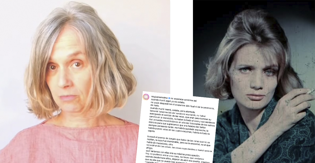 Juana Molina falou sobre a dor de sentir falta de sua mãe Chunchun