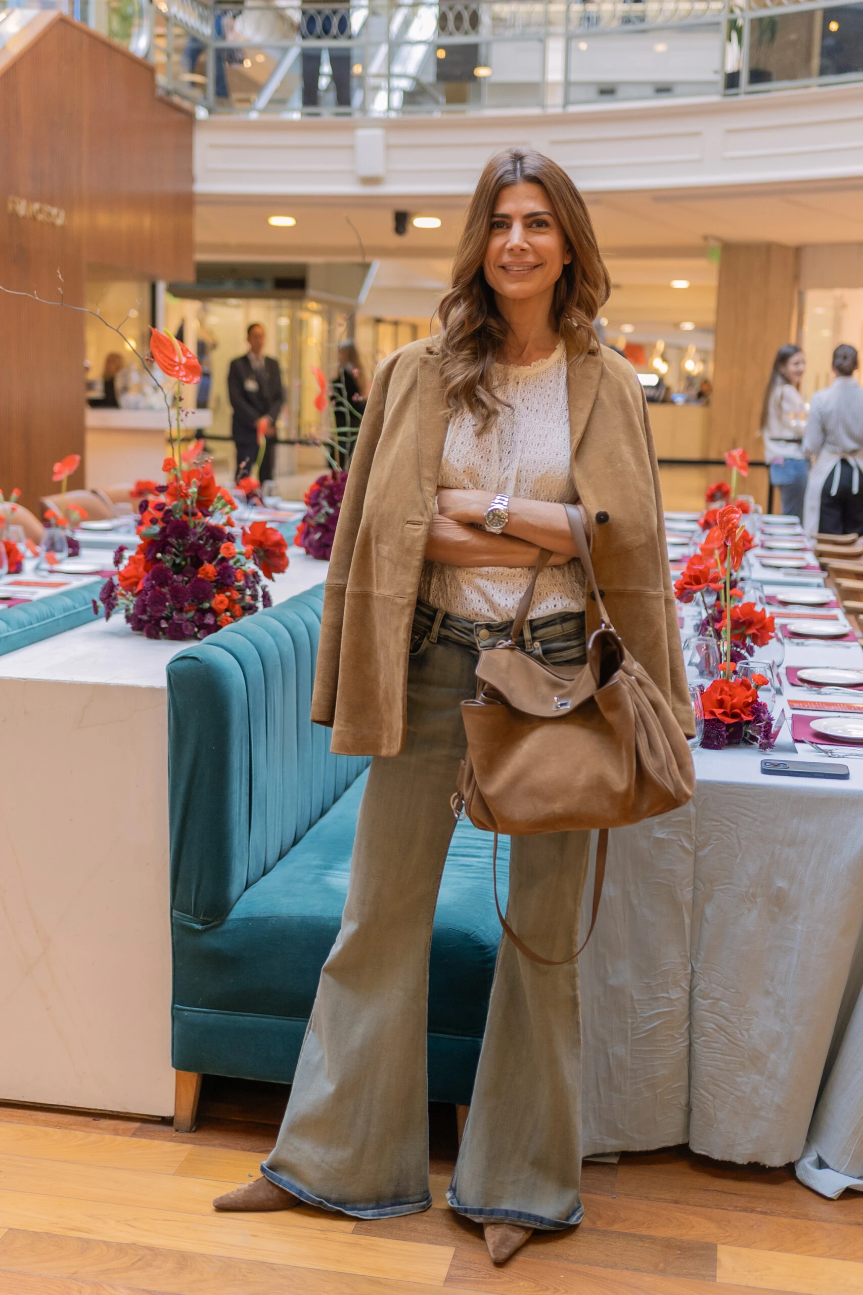 El look de Juliana Awada. 