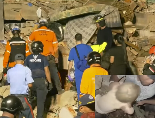 Milagro en Venezuela: rescatan con vida a un bebé entre los escombros tras el devastador terremoto
