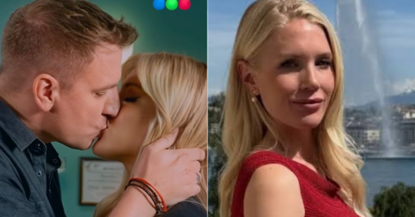 A reação de Danielle Christianson ao beijo de Maxi Lopez e Wanda Nara