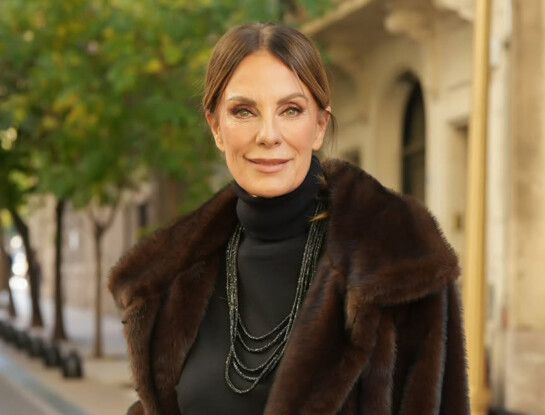 Así fue el look súper chic de Nequi Galotti en tonos chocolate y negro para el fin de semana largo