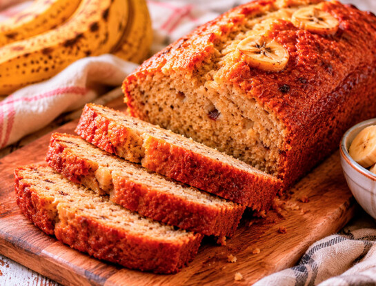 El budín de banana haragán: la receta perfecta para aprovechar las frutas maduras