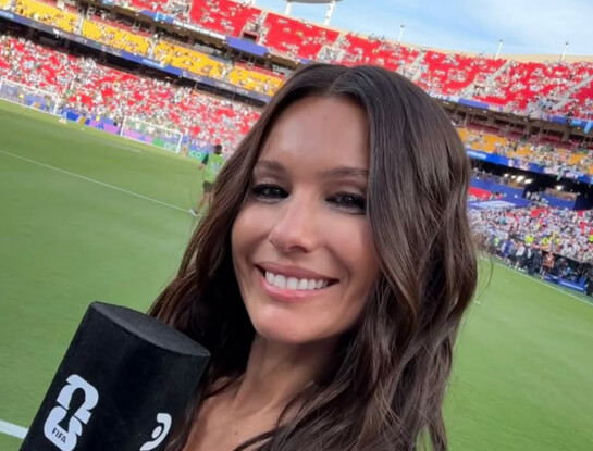 Pampita marcó tendencia en Miami con un minivestido color chocolate que anticipa el verano 2027
