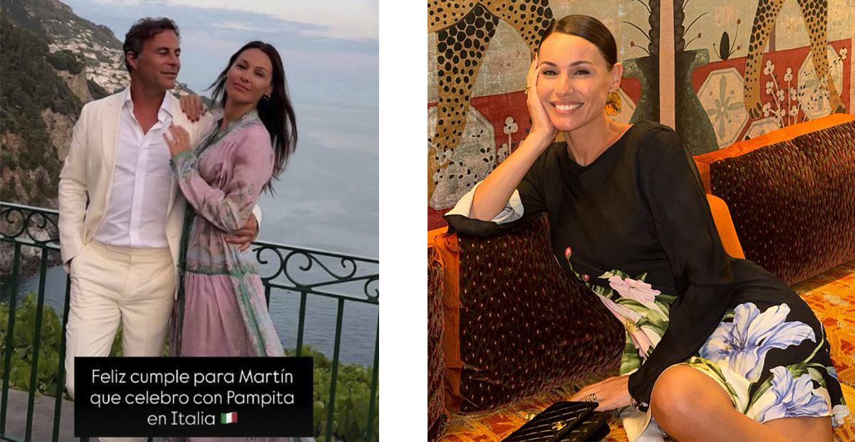 Pampita e Martin Pepa Capri comemoram 51 anos do jogador de pólo