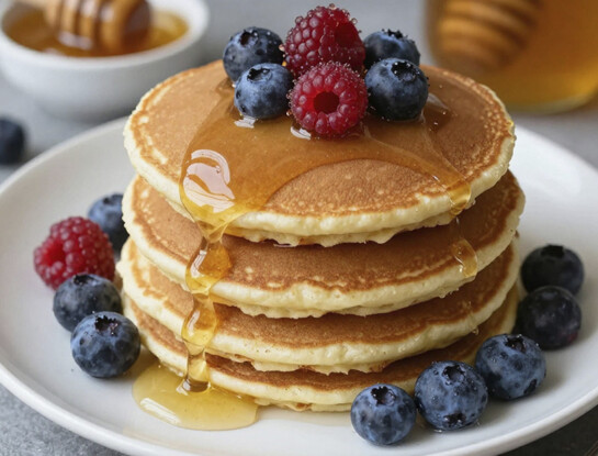 Pancakes proteicos: la receta fácil y saludable de Cami Homs que se prepara en 5 minutos