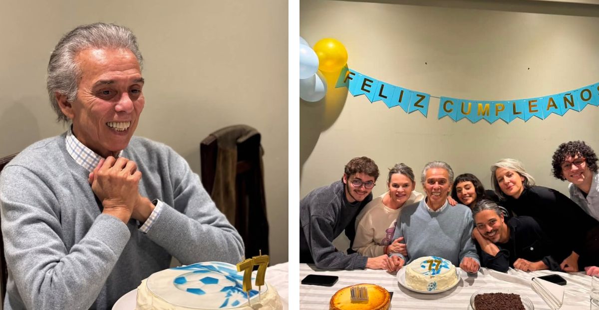 Jairo comemorou seu 77º aniversário: uma emocionante celebração familiar Jairo comemorou seu 77º aniversário: uma emocionante celebração familiar