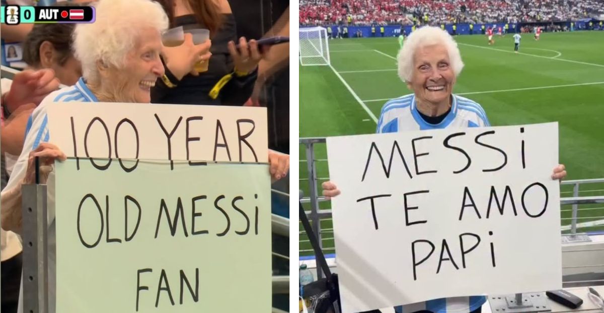 Quem é a avó de Ganster, a influenciadora de 100 anos que é fã de Leo Messi Quem é a avó de Ganster, a influenciadora de 100 anos que é fã de Leo Messi