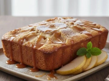 Budín de pera y café: una receta húmeda, aromática y perfecta para las tardes frías