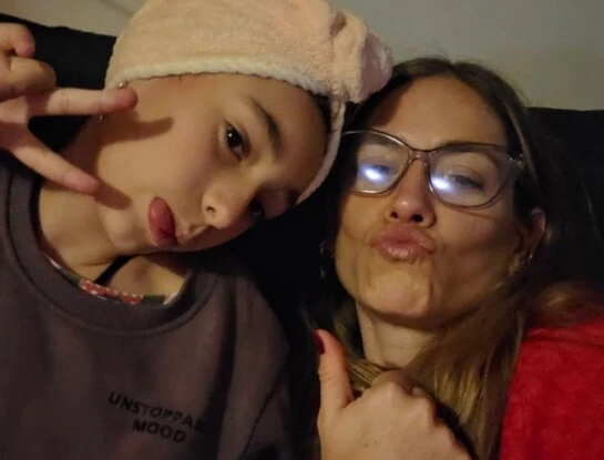 Rocío Igarzabal celebró los 10 años de su hija Lupe