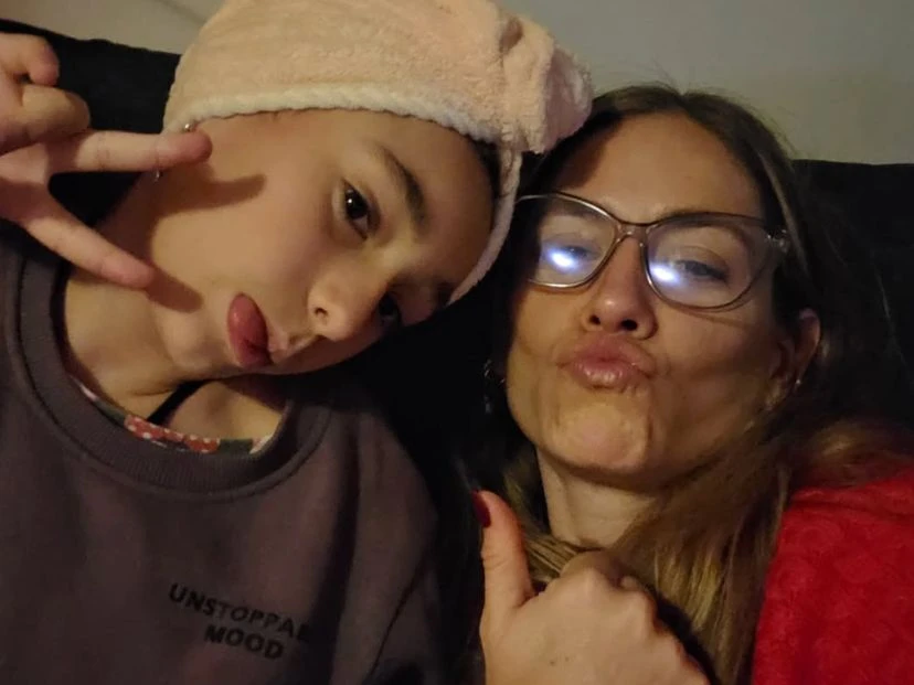 Rocío Igarzabal celebró los 10 años de su hija Lupe
