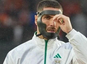 Por qué Luca Zidane, el arquero de Argelia, usará una máscara