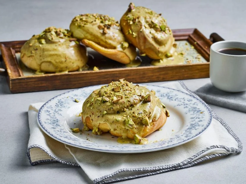 Rolls de pistacho