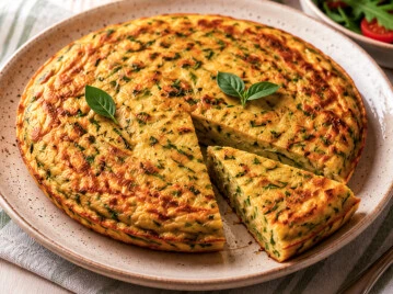 tortilla de zucchini