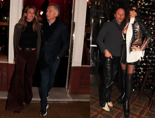 Las fotos de la cena top en la que Mauricio Macri presentó a su novia Dolores Teuly