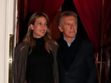 Dolores teuly y mauricio Macri