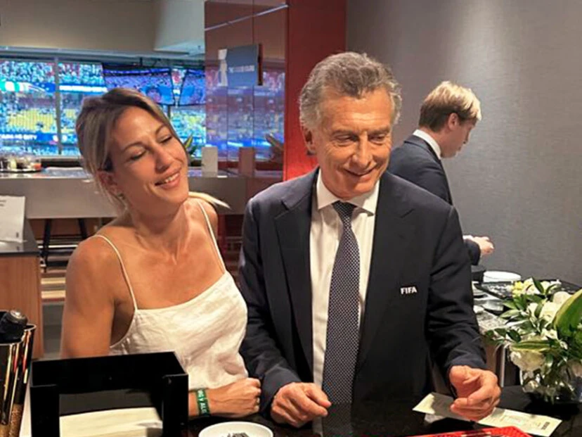 Mauricio Macri y Lola Teuly
