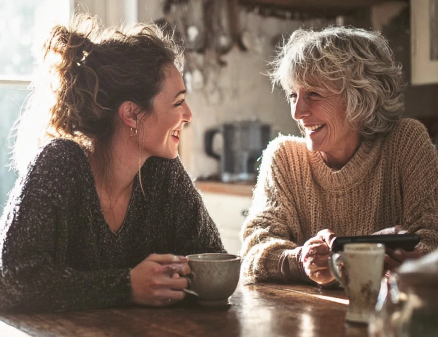 madre e hija