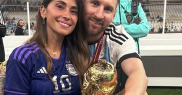 ‘Você é incrível’: postagem orgulhosa de Antonella Roccuzzo para Lionel Messi após vitória da Argentina