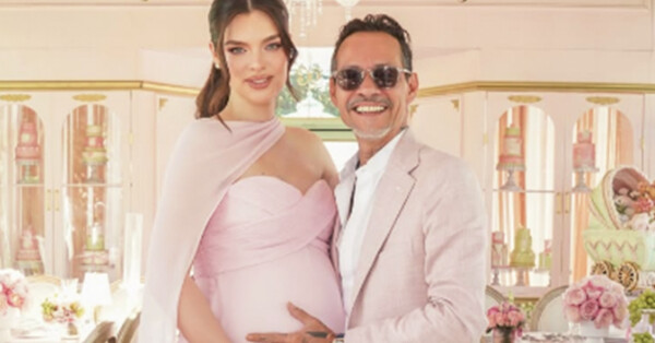 Nadia Ferreira e Marc Anthony comemoraram a chegada do bebê da filha com uma festa suntuosa em Miami