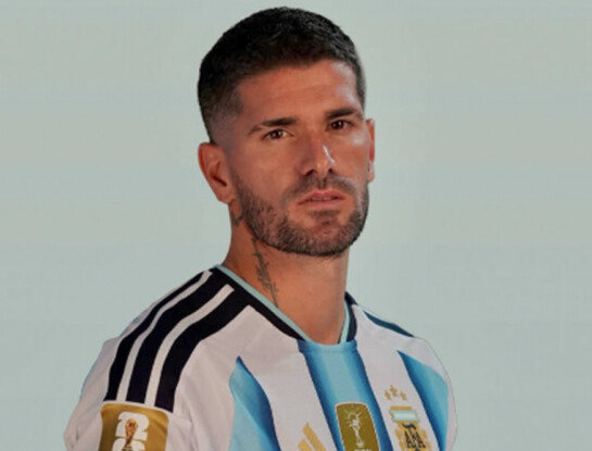 Por qué Rodrigo De Paul siempre usa camisetas de manga larga en la Selección Argentina