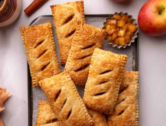 Pastelitos de manzana la receta con masa integral para hacer en casa