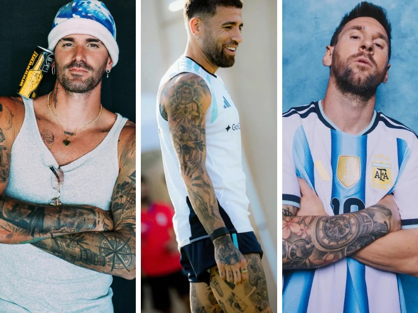 Qué cuentan los tatuajes de los jugadores de la Selección DESTACADA