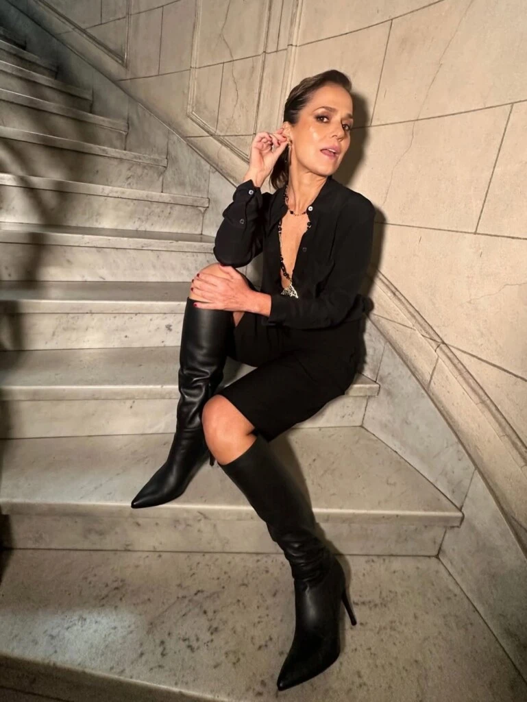 El look de Andrea Pietra. Foto: IG