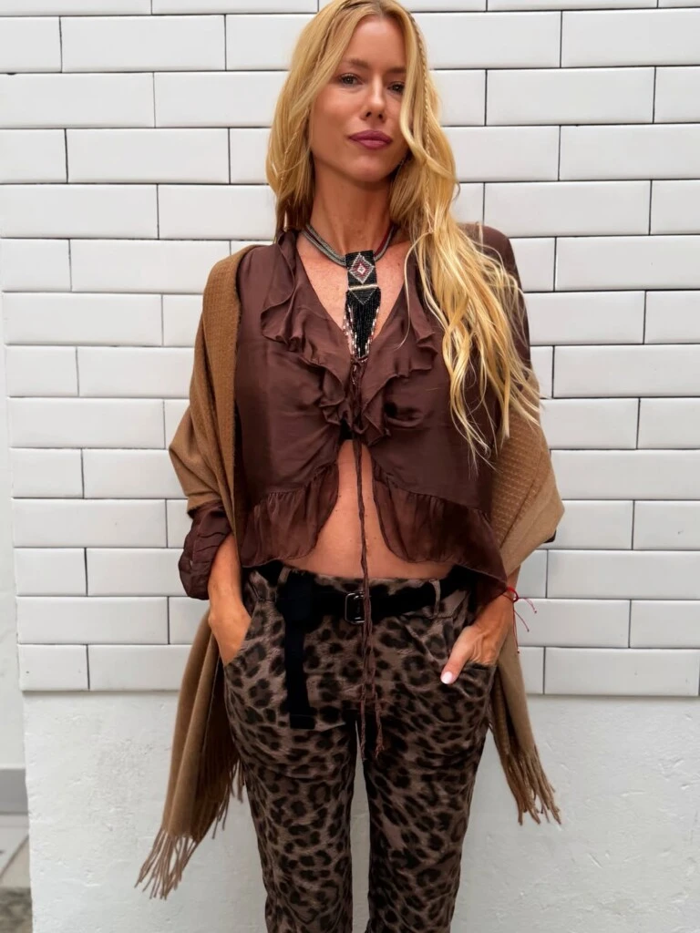 El look de Nicole Neumann. Foto: IG