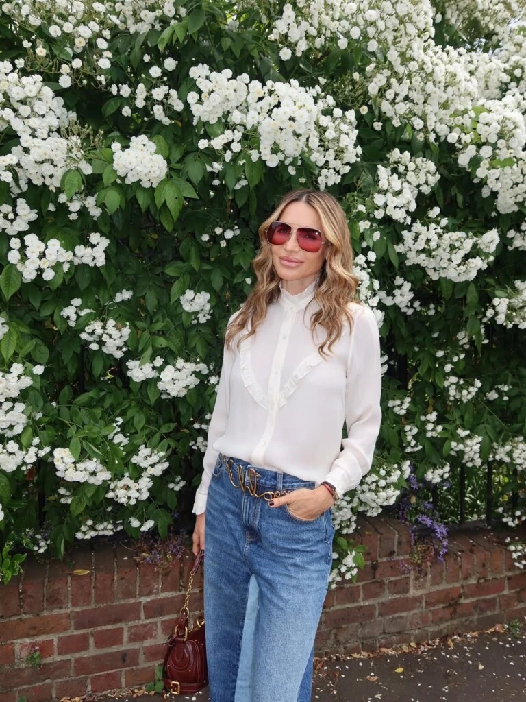 El look de María Vázquez. Foto: IG