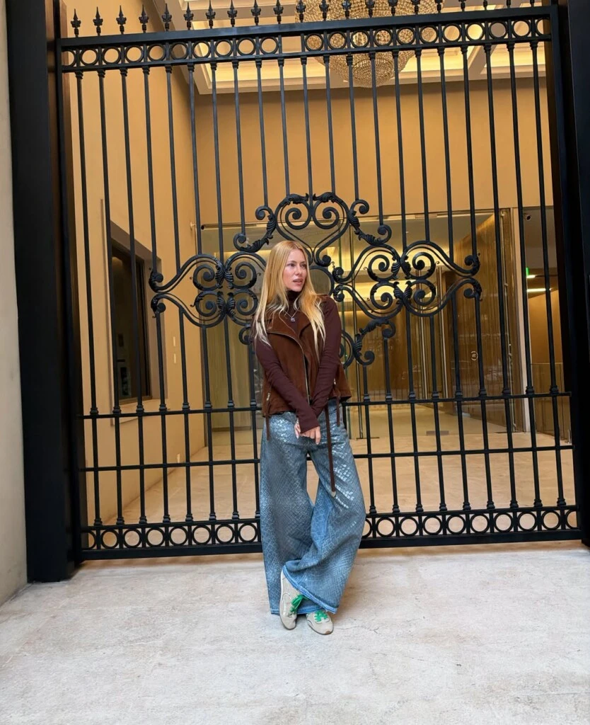 El look de Nicole Neumann. Foto: IG