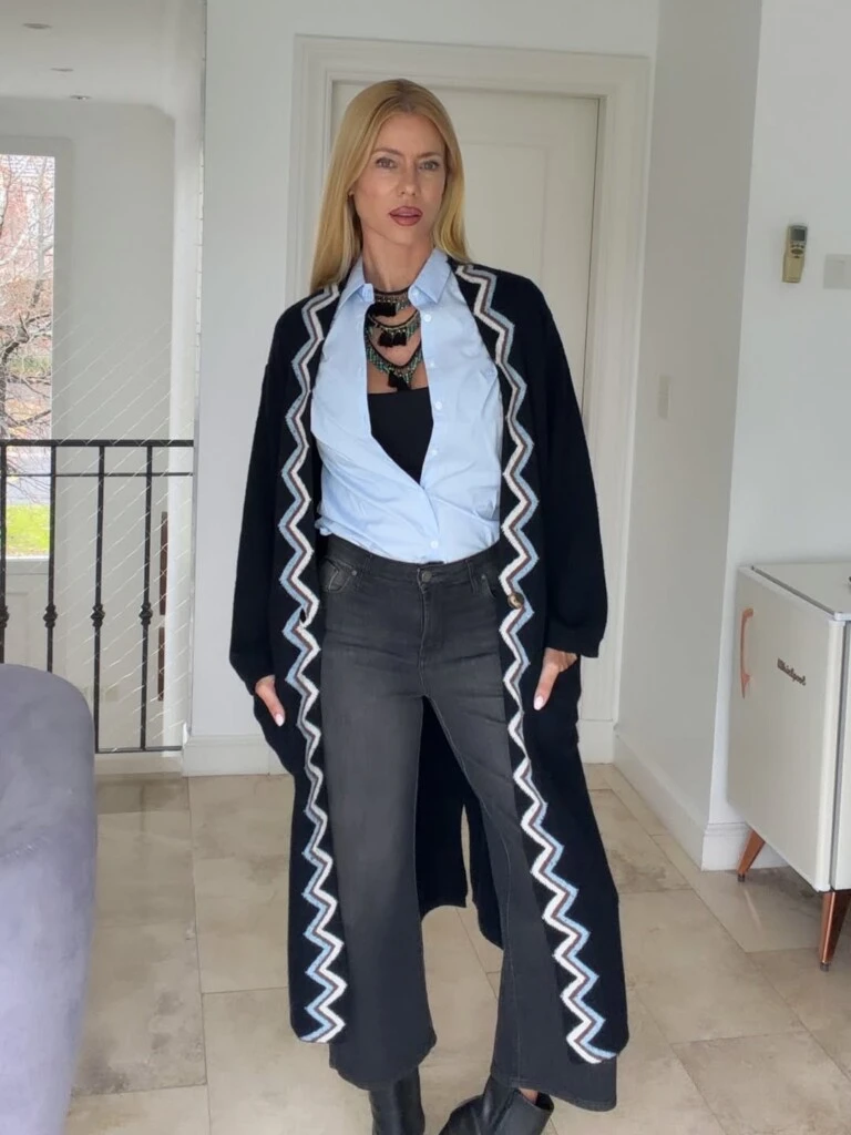 El look de Nicole Neumann. Foto: IG