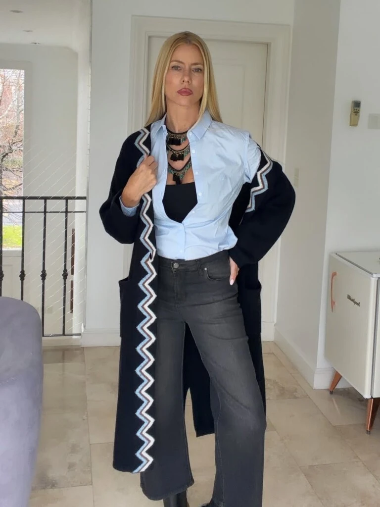 El look de Nicole Neumann. Foto: IG