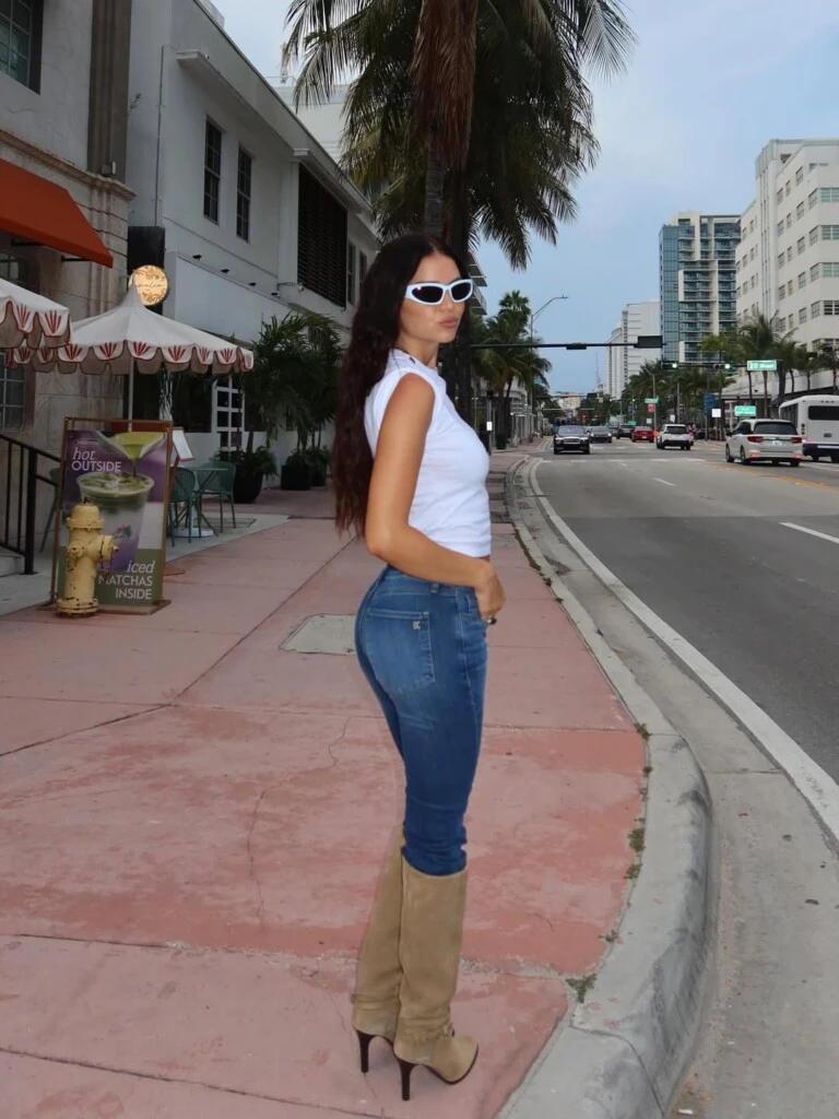 El look de Zaira Nara. Foto: IG