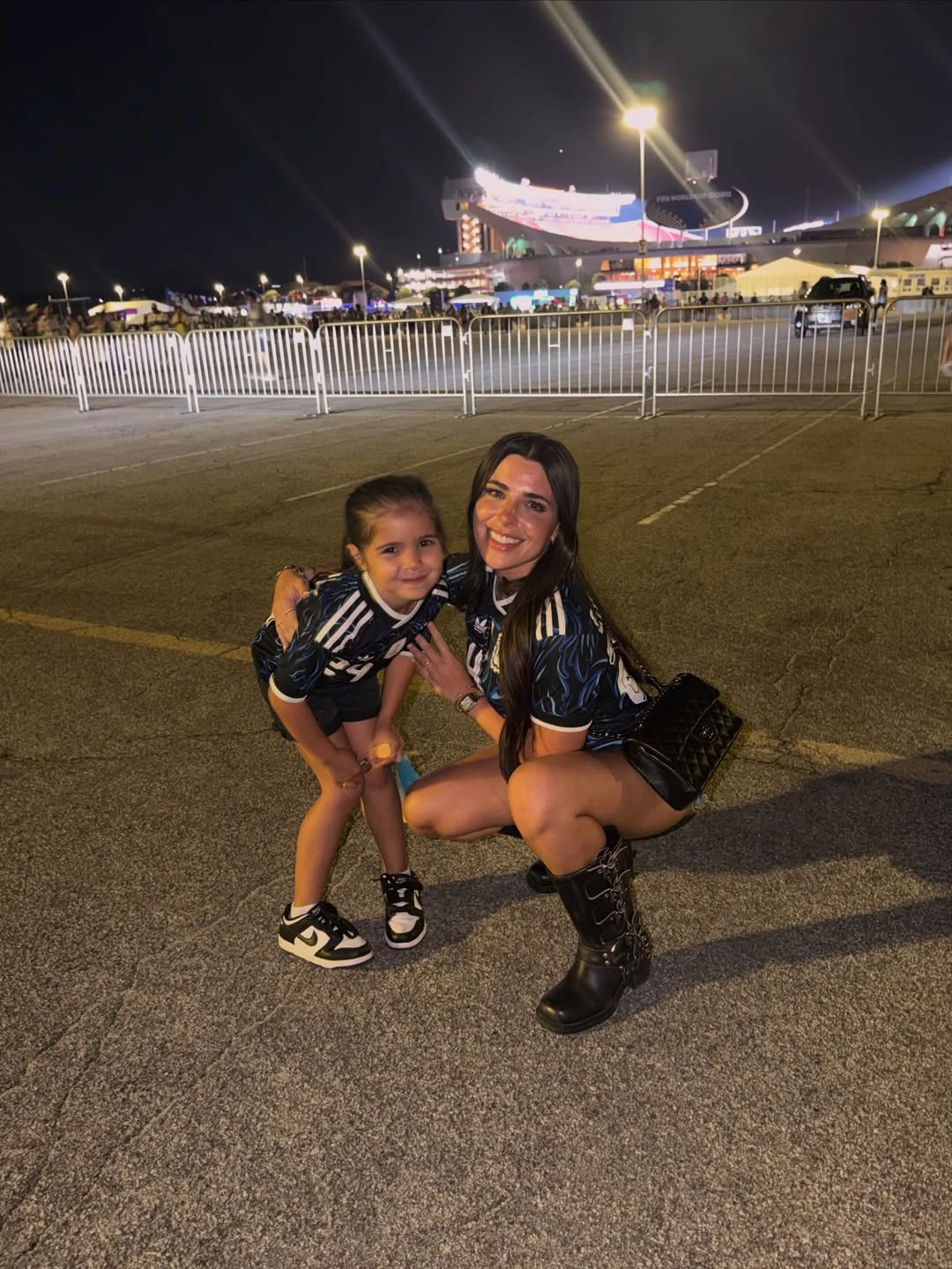 Las esposas de los jugadores de la Selección celebraron la histórica goleada de Argentina y otro récord de Messi