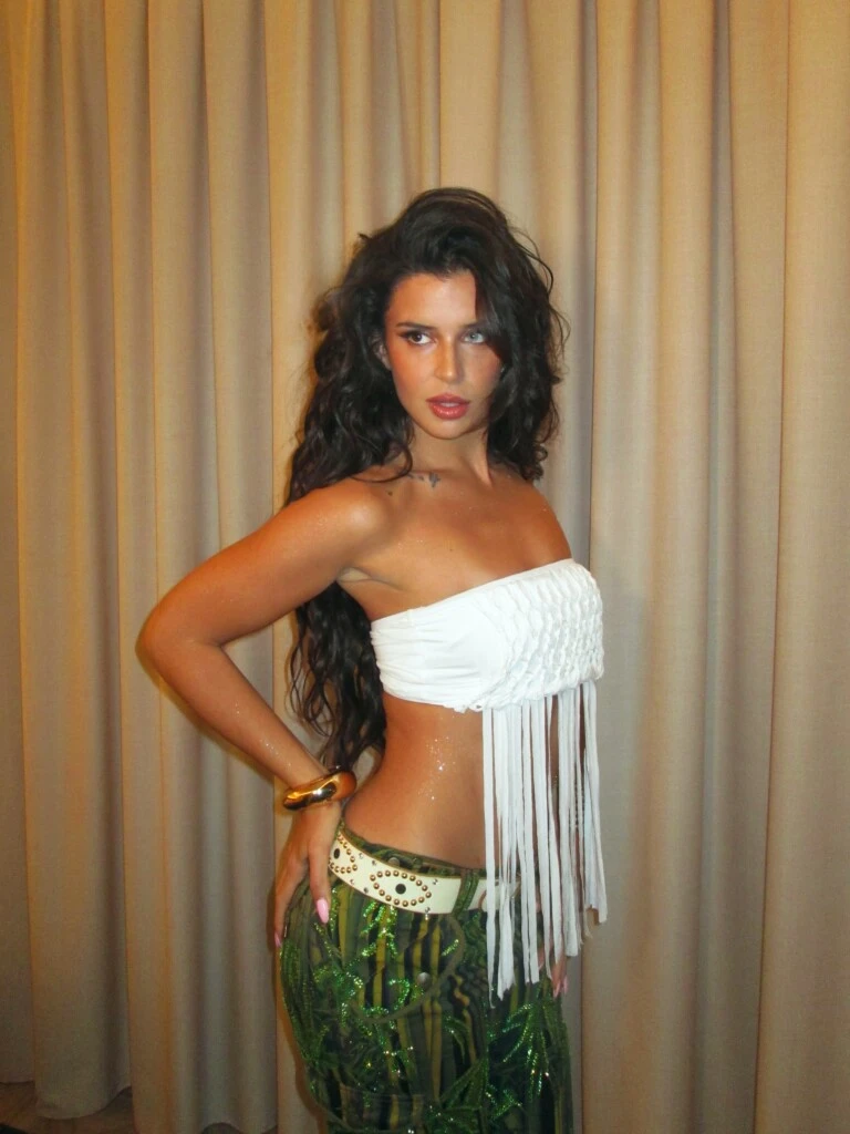 El look de Nathy Peluso. Foto: IG