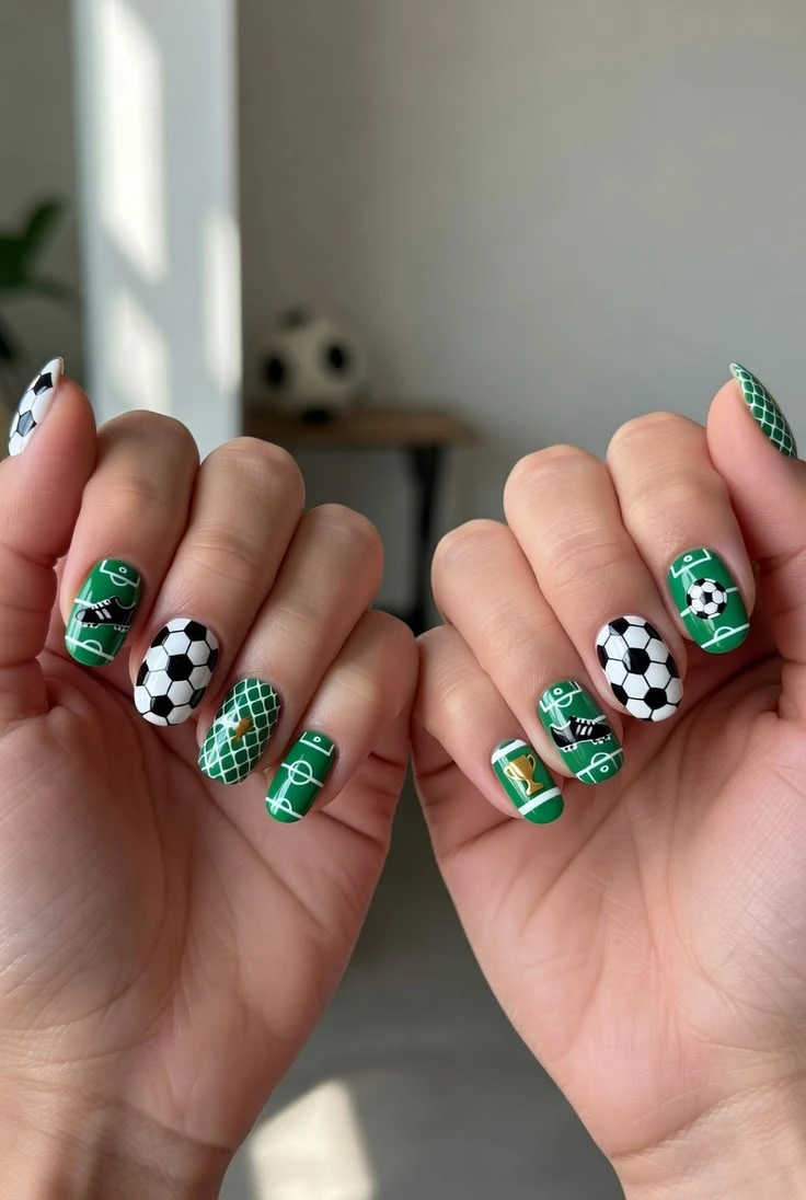 Las uñas mundialistas son tendencia: 7 diseños para alentar con estilo