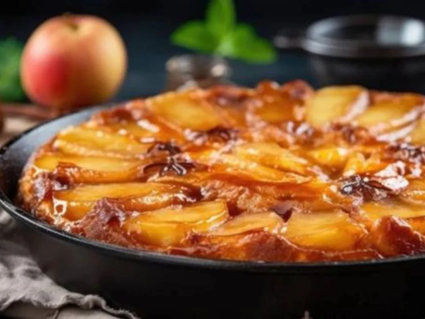 Torta húmeda de manzana y avena en sartén: la receta saludable y exprés para la merienda