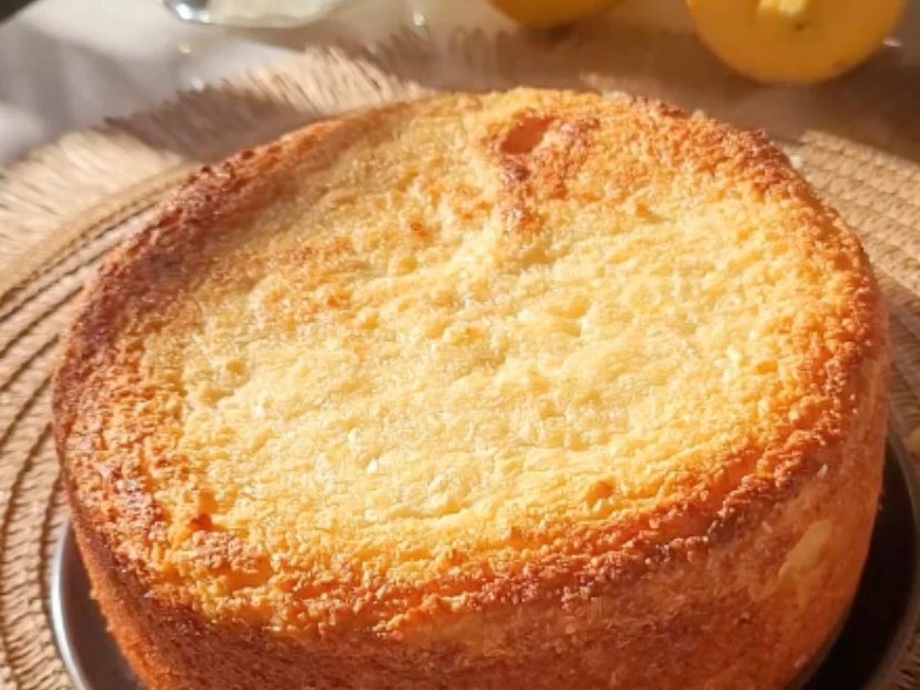 Torta proteica de limón y coco: una receta simple y con mucho sabor