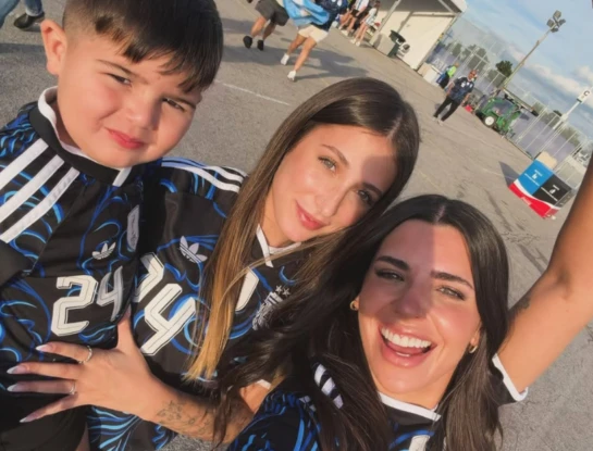 Las esposas de los jugadores de la Selección celebraron la histórica goleada de Argentina y otro récord de Messi