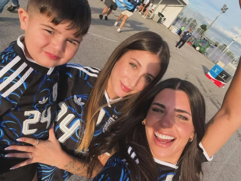 Las esposas de los jugadores de la Selección celebraron la histórica goleada de Argentina y otro récord de Messi
