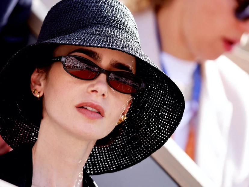 Vidriera de Lilly Collins a Olivia Wilde, los looks de los famosos en Roland Garros y el GP de Mónaco DESTACADA (2)