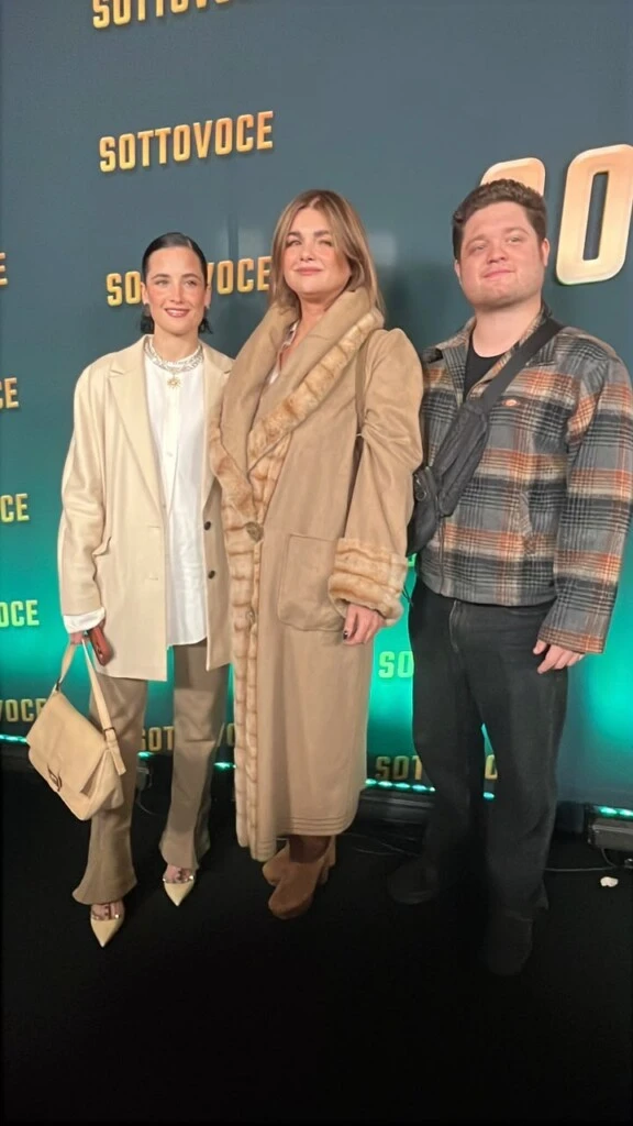 Araceli González junto a Flor Torrente y Toto Kirzner.