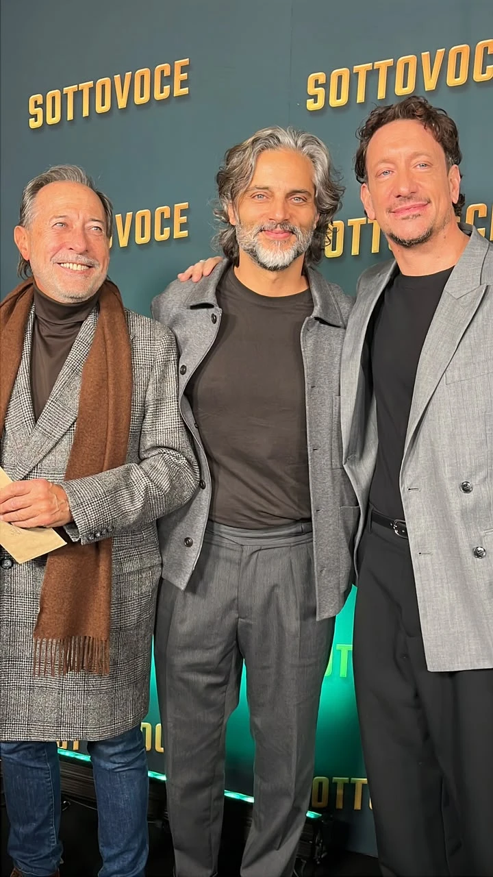 Guillermo Francella, Joaquín Furriel y Nico Vázquez. 