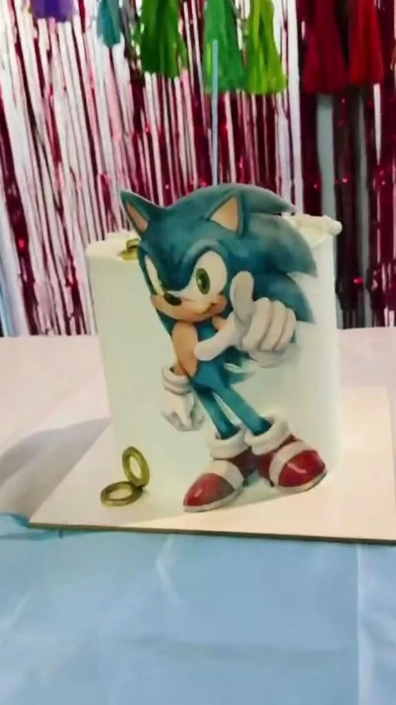 La torta de 5 años de Belisario.