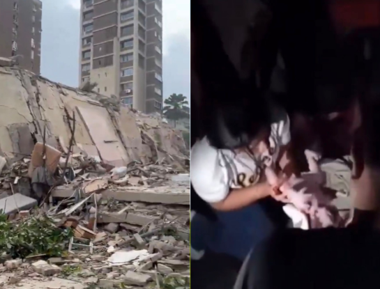 Dio a luz entre los escombros: la historia que conmocionó al mundo tras los terremotos en Venezuela