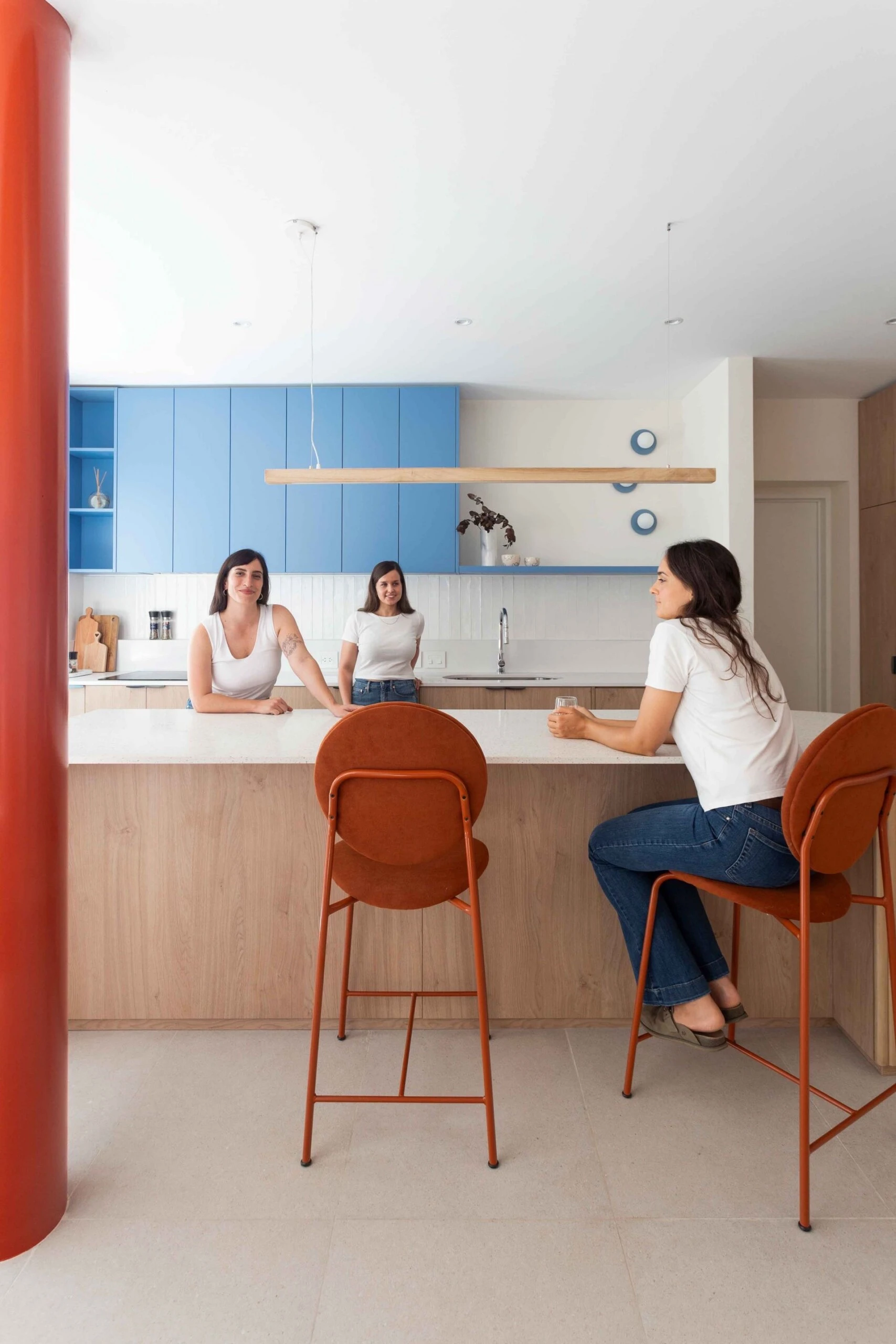 El equipo de Bouré Studio —integrado por Elina Dibarboure, Laura Sarasino y Agostina García—