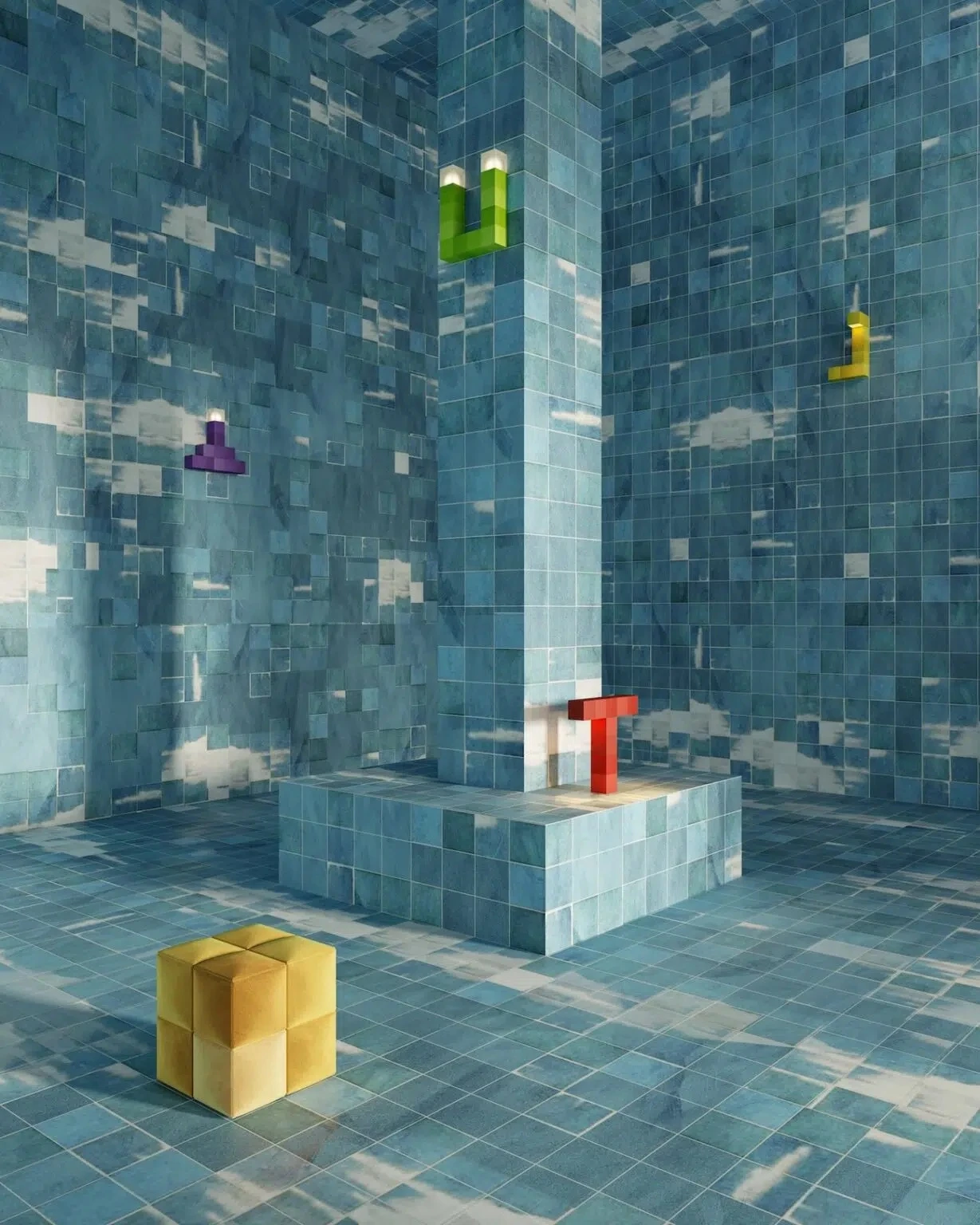 ¿Qué pasaría si los bloques de un videojuego pudieran transformarse en el mobiliario de una casa? 