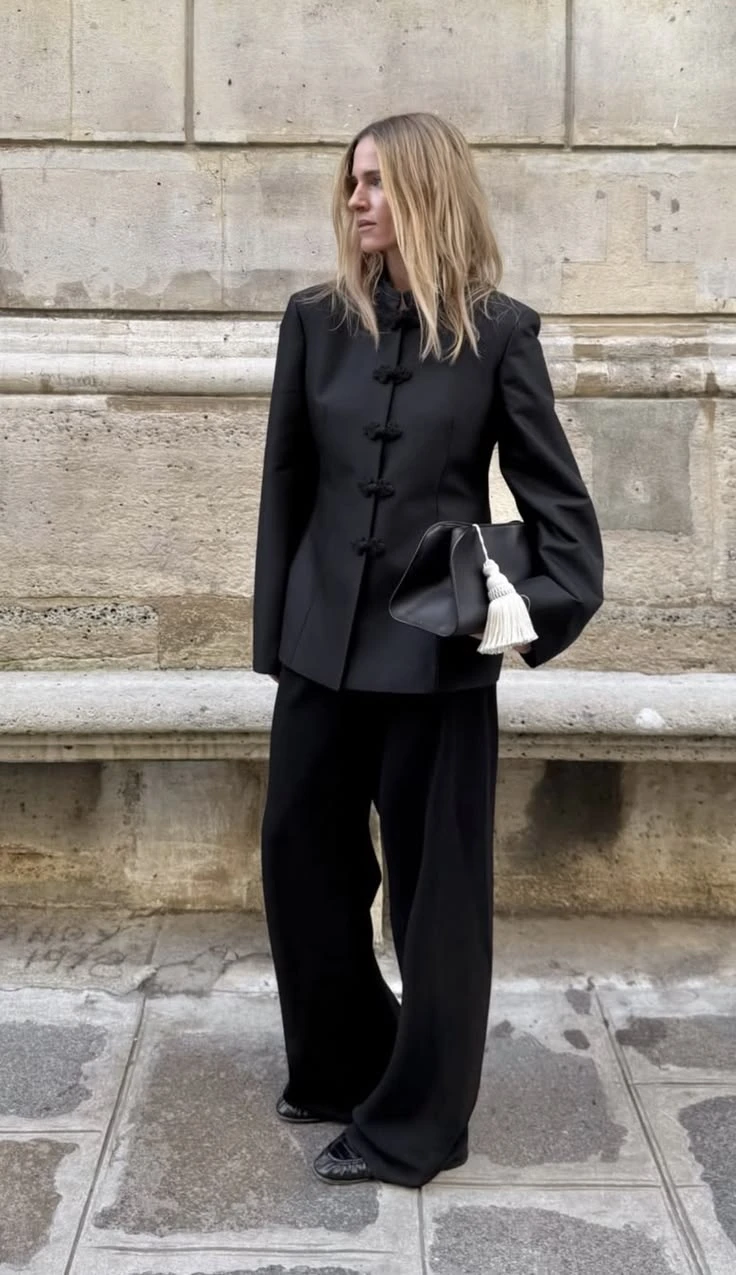 Alerta tendencia: el cuello mao vuelve a escena y así se lleva este invierno para lograr los looks más elegantes